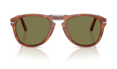 Sonnenbrille PERSOL - 0PO0714SM - Steve mcqueen - 96/P1 - Terra di siena - Größe(n) 54 (L)