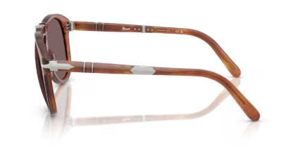 Sonnenbrille PERSOL -  0PO0714SM - Steve mcqueen - 96/53 - Terra di siena - Größe(n) 54 (L)