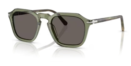 Sonnenbrille PERSOL - 0PO3292S - 1226B1 - Transparent grün - Größe(n) 52 (M)