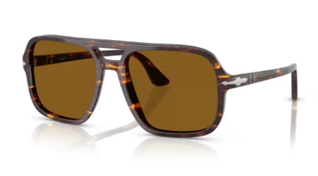Sonnenbrille PERSOL - 0PO3328S - 121533 - Braun/bright yellow - Größe(n) 58 (XL)