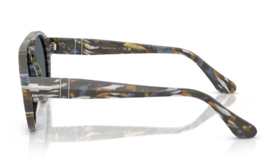 Sonnenbrille PERSOL - 0PO3370S - 1222R5 - Frost grey/nautical blue - Größe(n) 53 (M)