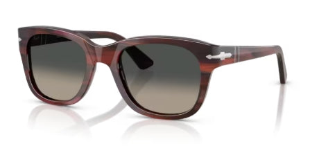 Sonnenbrille PERSOL - 0PO3372S - 122371 - Striped burgundy - Größe(n) 53 (L)