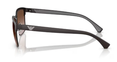 Sonnenbrille EMPORIO ARMANI - 0EA2087 - 339013 - Matt braun - Größe(n) 56 (L)