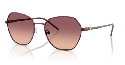 Sonnenbrille EMPORIO ARMANI - 0EA2161 - 34018D - Matt bordeaux - Größe(n) 55 (L)