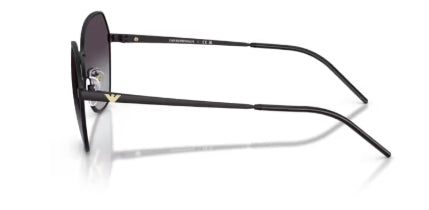 Sonnenbrille EMPORIO ARMANI - 0EA2161 - 30018G - Matt schwarz - Größe(n) 55 (L)