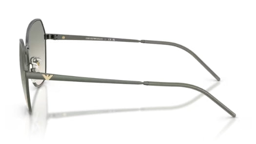 Sonnenbrille EMPORIO ARMANI - 0EA2161 - 34022C - Matte agave - Größe(n) 55 (L)