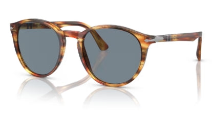 Sonnebrille PERSOL - 0PO3152S - 904356 - Braun gestreift gelb - Größe(n) 52 (M)
