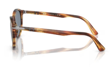 Sonnebrille PERSOL - 0PO3152S - 904356 - Braun gestreift gelb - Größe(n) 52 (M)
