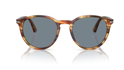 Sonnebrille PERSOL - 0PO3152S - 904356 - Braun gestreift gelb - Größe(n) 52 (M)