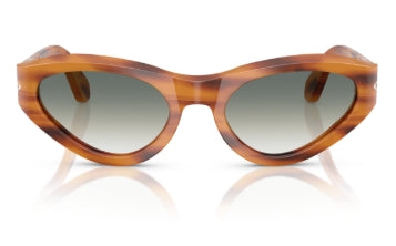 Sonnenbrille PERSOL - 0PO0052S - 960/3A - Braun gestreift - Größe(n) 53 (M)