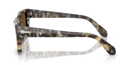 Sonnenbrille PERSOL - 0PO0091S - 107157 - Braun tortoise - Größe(n) 53 (M)