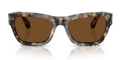 Sonnenbrille PERSOL - 0PO0091S - 107157 - Braun tortoise - Größe(n) 53 (M)