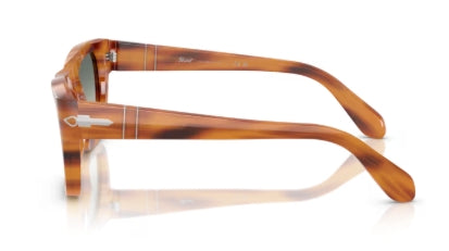 Sonnenbrille PERSOL - 0PO0091S - 960/3A - Braun gestreift - Größe(n) 56 (XL)