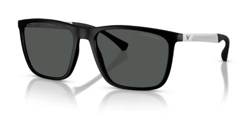 Sonnenbrille Emporio Armani - 0EA4150 - 506387 - Rubber black - Größe(n) 59 (XXL) - sofort Lieferbar