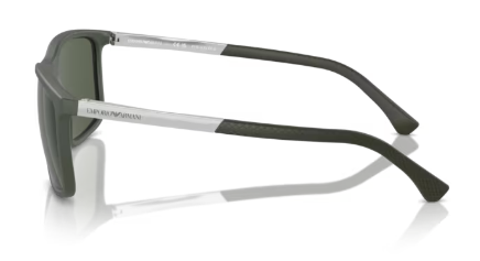 Sonnenbrille Emporio Armani 0EA4058 - 50589A - Matt grün - Größe(n) 58 (XL) - sofort Lieferbar