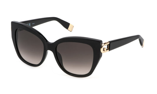 Sonnenbrille Furla - Sfu816 - sunglasses furla - Farbe: 0700 - SHINY BLACK