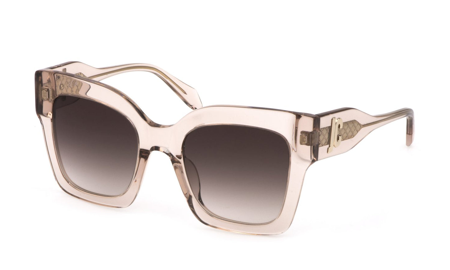 Sonnenbrille JUST CAVALLI - Sjc019v - sunglasses just cavalli - Farbe: 09AH - SHINY TRANSP.PINK