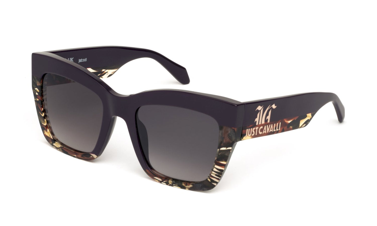 Sonnenbrille Just Cavalli - Sjc102v - sunglasses just cavalli - Farbe: 09NU - SHINY VIOLET