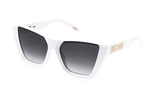 SONNENBRILLE JUST CAVALLI - Sjc146 - sunglasses just cavalli - Farbe: 0847 - SHINY WHITE SNOW