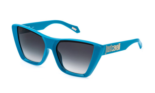 SONNENBRILLE JUST CAVALLI - Sjc146 - sunglasses just cavalli - Farbe: 09QL - SHINY FULL BLUE