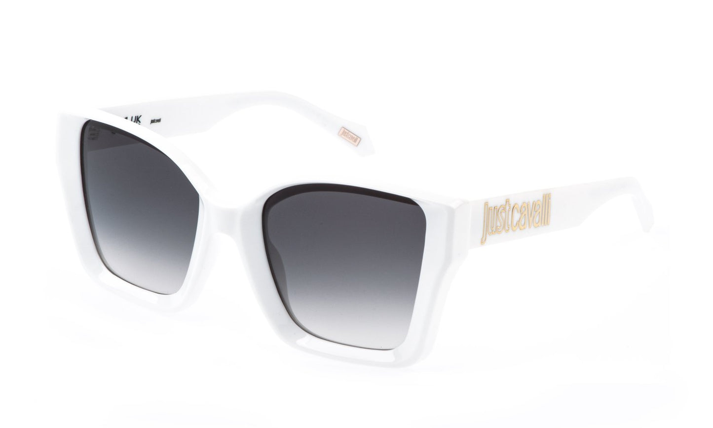 Sonnenbrille JUST CAVALLI - Sjc147 - sunglasses just cavalli - Farbe: 0847 - SHINY WHITE SNOW