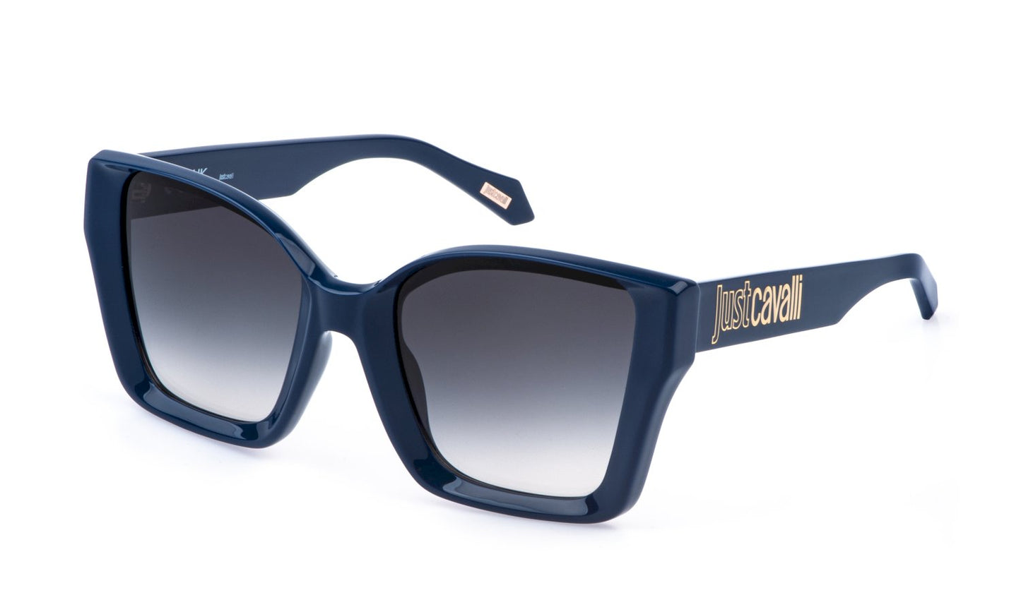 Sonnenbrille JUST CAVALLI - Sjc147 - sunglasses just cavalli - Farbe: 0991 - SHINY DARK BLUE