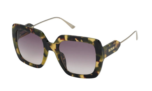 Snr299 - Sonnenbrille  nina ricci - 0AGG - SHINY VINTAGE HAVANA