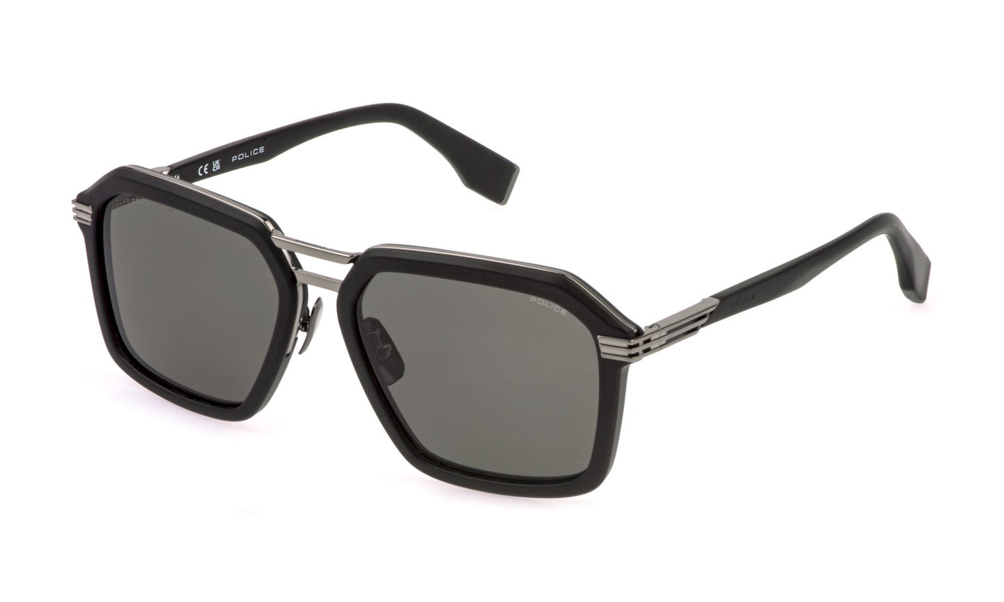 Sonnenbrille Police - Splq92 - sunglasses police - Farbe: 509P - TOTAL SHINY RUTHENIUM