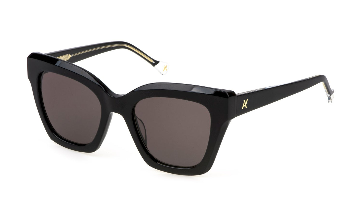 Sonnenbrille  yalea - Sya142 - 0700 - SHINY BLACK - Größe 52