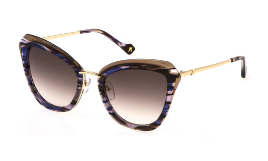 Sonnenbrille  yalea Sya148 - 0E66 - SHINY ROSE GOLD W/VIOLET PARTS -  Größe 53