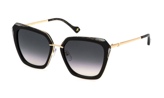 Sonnenbrille  yalea 0301 - SH.ROSE GOLD W/BLACK PARTS - Größe 56 - 140 - 18