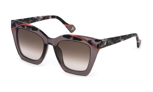 Sonnenbrille yalea - 0830 - SHINY TRANSP.MAUVE - Größe 51