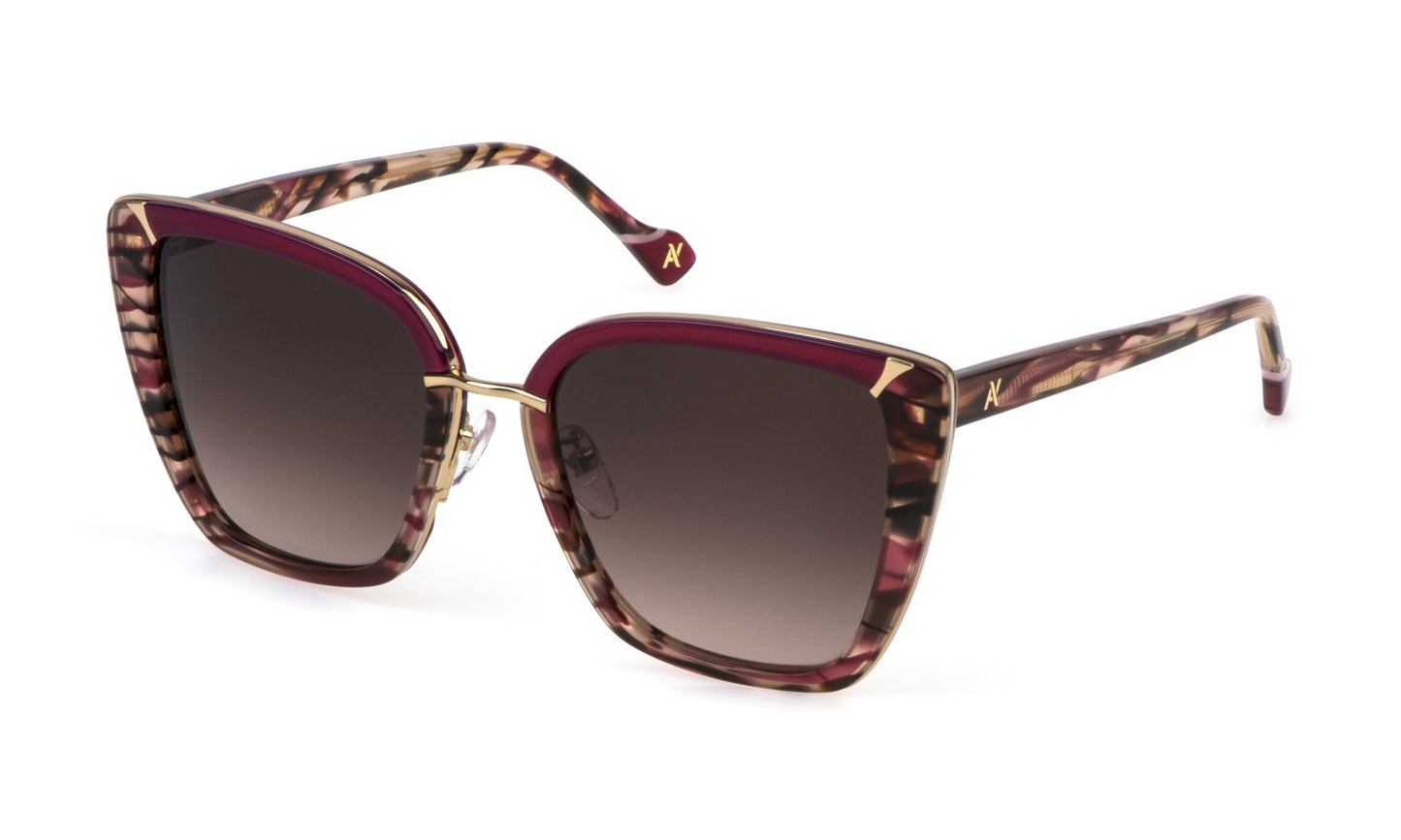 Sonnenbrille  yalea - 300Y - SHINY ROSE GOLD - Größe 54