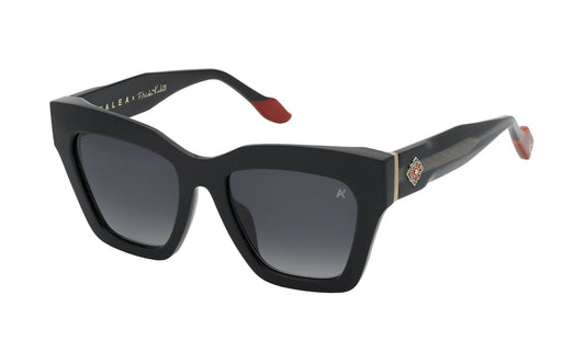 Sonnenbrille  yalea frida kahlo - Sya175v - 0700 - SHINY BLACK - Größe 52