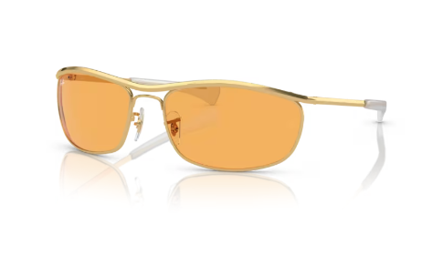 Sonnenbrille Ray Ban - 0RB3119M - Olympian i deluxe - 001/13 - Arista gold - Größe(n) 62 (L) -