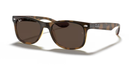 Sonnenbrille Ray Ban - 0RJ9052S - Junior new wayfarer - 152/73 - Havana - Größe(n) 48 (S) - Sofort Lieferbar