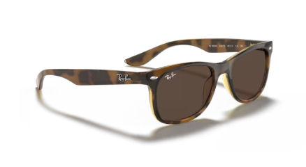 Sonnenbrille Ray Ban - 0RJ9052S - Junior new wayfarer - 152/73 - Havana - Größe(n) 48 (S) - Sofort Lieferbar
