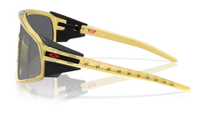 Sonnenbrille Oakley 0OO9404 - Latch panel - 940414 - Gold grass - Größe(n) 35 (L)