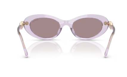 Sonnenbrille Swarovski 0SK6042 - 1079LA - Flieder transparent - Größe(n) 53 (XXL)