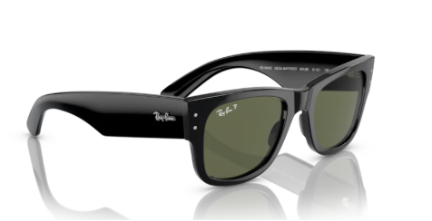 Sonnenbrille Ray Ban 0RB0840S - Mega wayfarer - 901/58 - Schwarz - Größe(n) 51 (M)