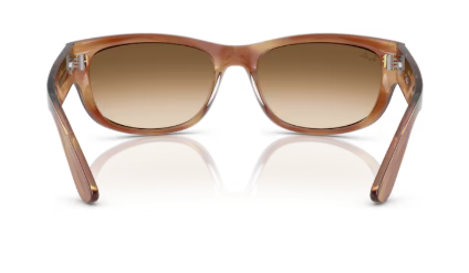 Sonnenbrille Ray Ban - 0RB2289 - Mega balorama - 140351 - Braun gestreift - Größe(n) 63 (XL)