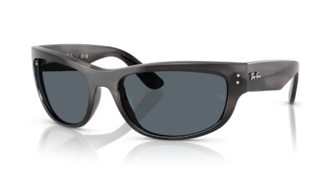 Sonnenbrille Ray Ban - 0RB2289 - Mega balorama - 1404R5 - Grau gestreift - Größe(n) 63 (XL)