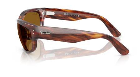 Sonnenbrille Ray Ban - 0RB2289 - Mega balorama - 954/33 - Havana gestreift - Größe(n) 60 (M)