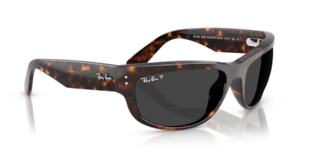 Sonnenbrille Ray Ban 0RB2289 - Mega balorama - 902/48 - Havana - Größe(n) 63 (XL) - Polar schwaz