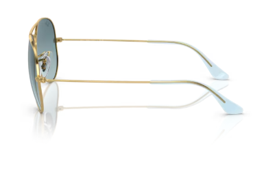 Sonnenbrille Ray Ban - 0RB3025 - Aviator large metal - 001/3M - Gold - Größe(n) 58 (XL)