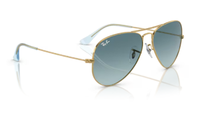 Sonnenbrille Ray Ban - 0RB3025 - Aviator large metal - 001/3M - Gold  - Größe(n) 62 (XXL)