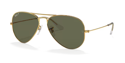 Sonnenbrille Ray Ban - 0RB3025 - Aviator large metal - 001/58 - Arista gold - Größe(n) 55 (M)