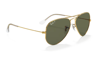 Sonnenbrille Ray Ban - 0RB3025 - Aviator large metal - 001/58 - Arista gold - Größe(n) 55 (M)