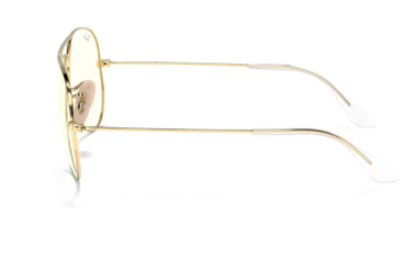 Sonnenbrille Ray Ban 0RB3025 - Aviator large metal - 001/5F - Arista gold - Größe(n) 58 (XL) phototrop