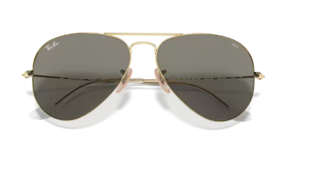 Sonnenbrille Ray Ban 0RB3025 - Aviator large metal - 001/5F - Arista gold - Größe(n) 62 (XXL) phototrop